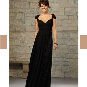Convertible Jersey Bridesmaid Dress
